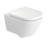 Duravit D-Code Miska WC wisząca 54 cm bezrant Biały Błyszczący