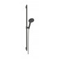 Hansgrohe Raindance Alive Select S Zestaw prysznicowy 125 3jet EcoSmart z drążkiem Unica S Puro 90 cm Czarny Chrom Szczotkowany