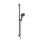 Hansgrohe Raindance Alive Select S Zestaw prysznicowy 125 3jet EcoSmart z drążkiem Unica S Puro 90 cm Czarny Matowy