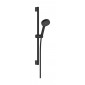 Hansgrohe Activera Select S Zestaw prysznicowy 95 2jet EcoSmart+ z drążkiem 65 cm Czarny Matowy