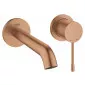 Grohe Essence bateria umywalkowa podtynkowa 2-otw. M brushed warm sunset