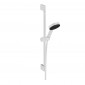 Hansgrohe Pulsify Select Zestaw prysznicowy 105 Relaxation z drążkiem 65 cm 3S biały matowy