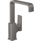 Hansgrohe Metropol bateria umywalkowa XL z kpl. odpływowym Push-Open uchwyt jednoramienny Czarny Chrom Szczotkowany