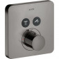 Axor ShowerSelect Bateria termostatyczna podtynkowa czarny chrom polerowany