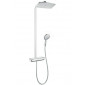 Hansgrohe Raindance Select Zestaw prysznicowy z deszczownicą 360 DN15 biały/chrom