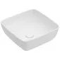 Villeroy & Boch Artis Umywalka stojąca na blacie bez przel. 410 x 410 mm Weiss Alpin CeramicPlus