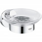 Grohe Essentials mydelniczka z uchwytem chrom