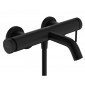 Hansgrohe Tecturis S bateria wannowa natynkowa Czarny Matowy