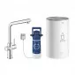 Grohe Red Duo bateria kuchenna z wrzacą wodą chrom