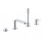 Grohe Lineare bateria wannowa stojąca 4-otworowa chrom