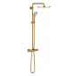 Grohe Euphoria System 310 zestaw prysznicowy z termostatem do montażu ściennego brushed cool sunrise