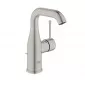 Grohe Essence Bateria umywalkowa M z cięgłem stal nierdzewna