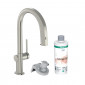 Hansgrohe Aqittura M91 FilterSystem 210 Zestaw startowy z baterią zlewozmywakową kuchenną z w/w M stal szlachetna