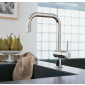 Grohe Minta Jednouchwytowa bateria zlewozmywakowa stal nierdzewna