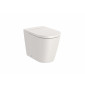 Roca Inspira Round miska wc stojąca rimless btw 560x370 beż