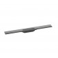 Hansgrohe RainDrain Flex el. zewn. odpływu 100 cm przyścienny czarny chrom szczotkowany