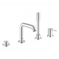 Grohe Essence 4-otworowa bateria wannowa chrom