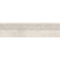 Tubądzin Stopnica podłogowa Aulla grey 119,8x29,6x0,8 Gat.1