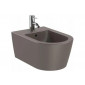Roca Inspira Round bidet podwieszany 560 x 370 cafe