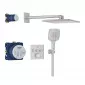 Grohe Grohtherm SmartControl zestaw podtynkowy prysznicowy 3 func deszczownica 310 stal nierdzewna