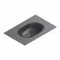 Catalano Sfera umywalka 60x50 czarny mat