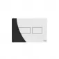 Tece Solid Przycisk spłukujący do WC 220x150x6 mm chrom połysk