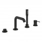 Grohe Essence 4-otworowa bateria wannowa phantom black