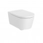 Roca Inspira Round Miska WC wisząca Rimless 56x37 cm biały mat