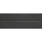 Tubądzin Płytka ścienna Timeless black STR 32,8x89,8 Gat.1