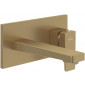Villeroy & Boch Architectura Square bateria umywalkowa Brushed Gold