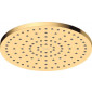 Duravit deszczownica prysznicowa Złoto polerowane 250x250x58 mm