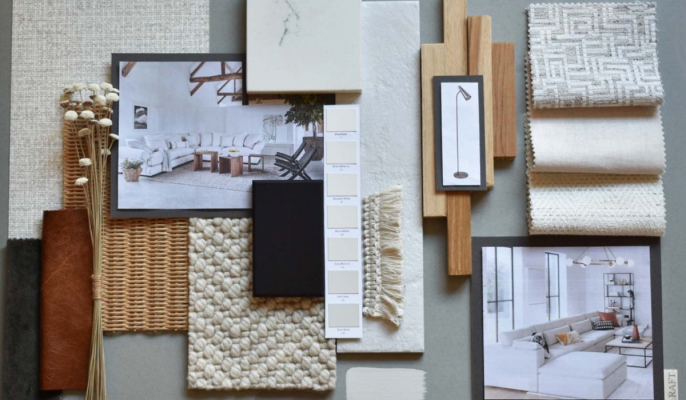 Moodboard i visionboard w stylu boho - inspiracje do aranżacji wnętrz