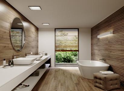 Płytki drewnopodobne – imitacja drewna w Twojej łazience