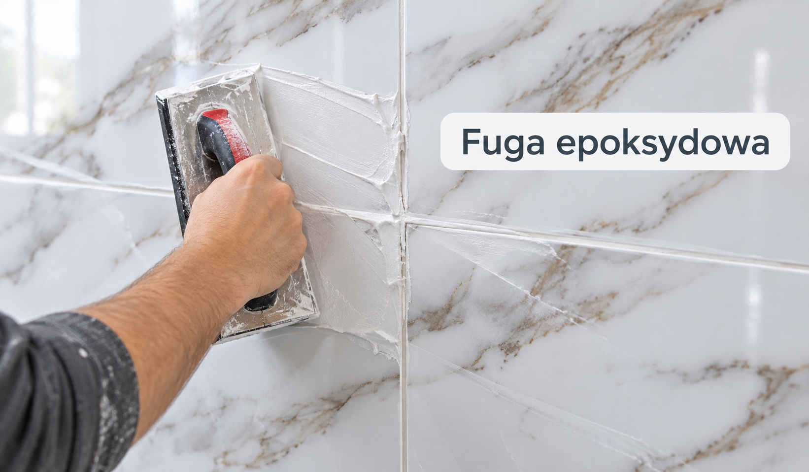 Fuga epoksydowa &ndash; aplikacja podczas fugowania płytek