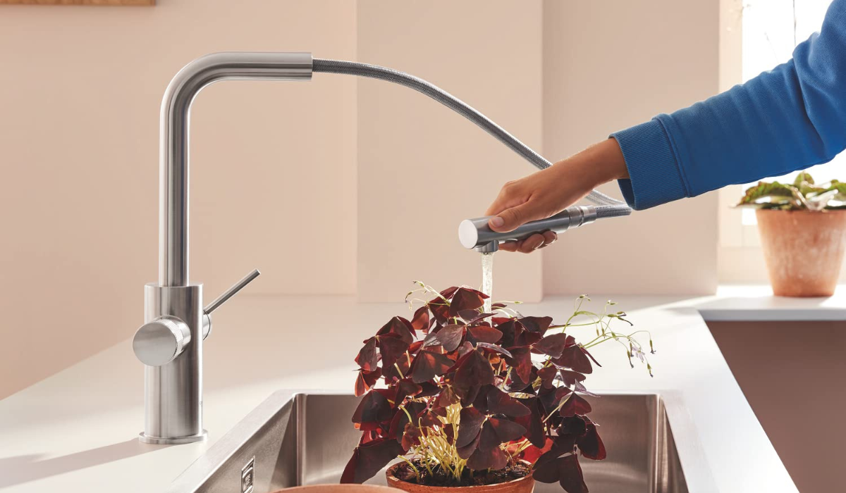 Bateria filtrująca wodę Grohe Blue Minta – wygoda i bąbelki w kuchni