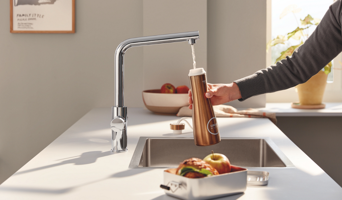 Bateria z filtrem Grohe Blue Minta – świeża woda prosto z kranu