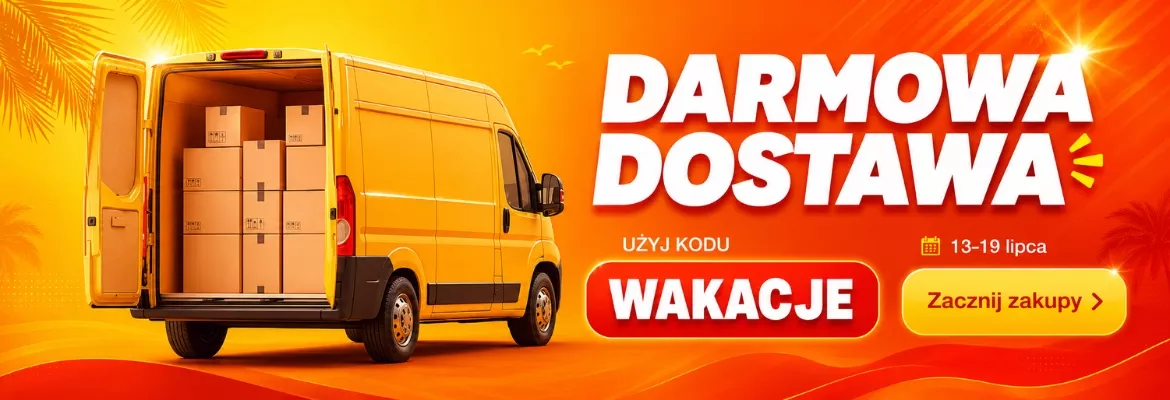Darmowa dostawa na wakacje &ndash; użyj kodu WAKACJE w dniach 13-19 lipca