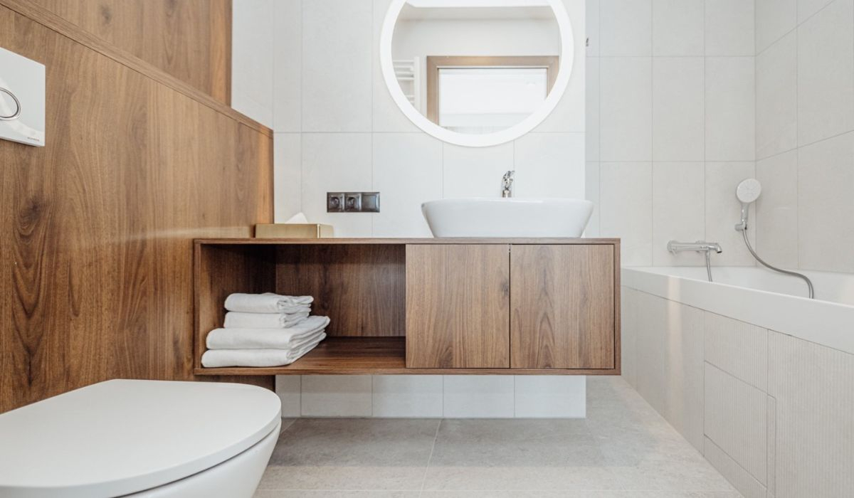 wanna do zabudowy duravit jasna łazienka