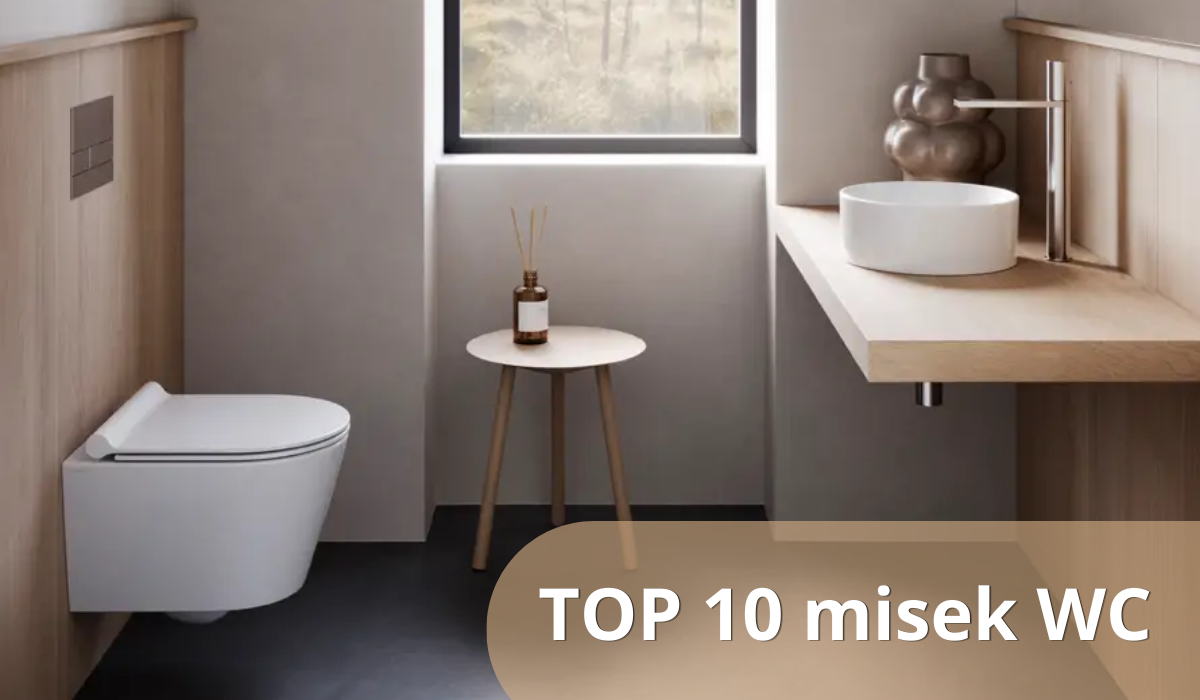 ranking misek wc &ndash; nowoczesna miska WC podwieszana w minimalistycznej łazience