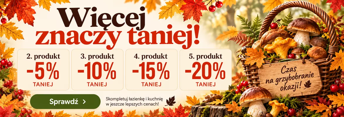 Więcej znaczy taniej - promocja wielosztukowa in360.pl Więcej znaczy taniej - rabaty do 20 procent w in360.pl